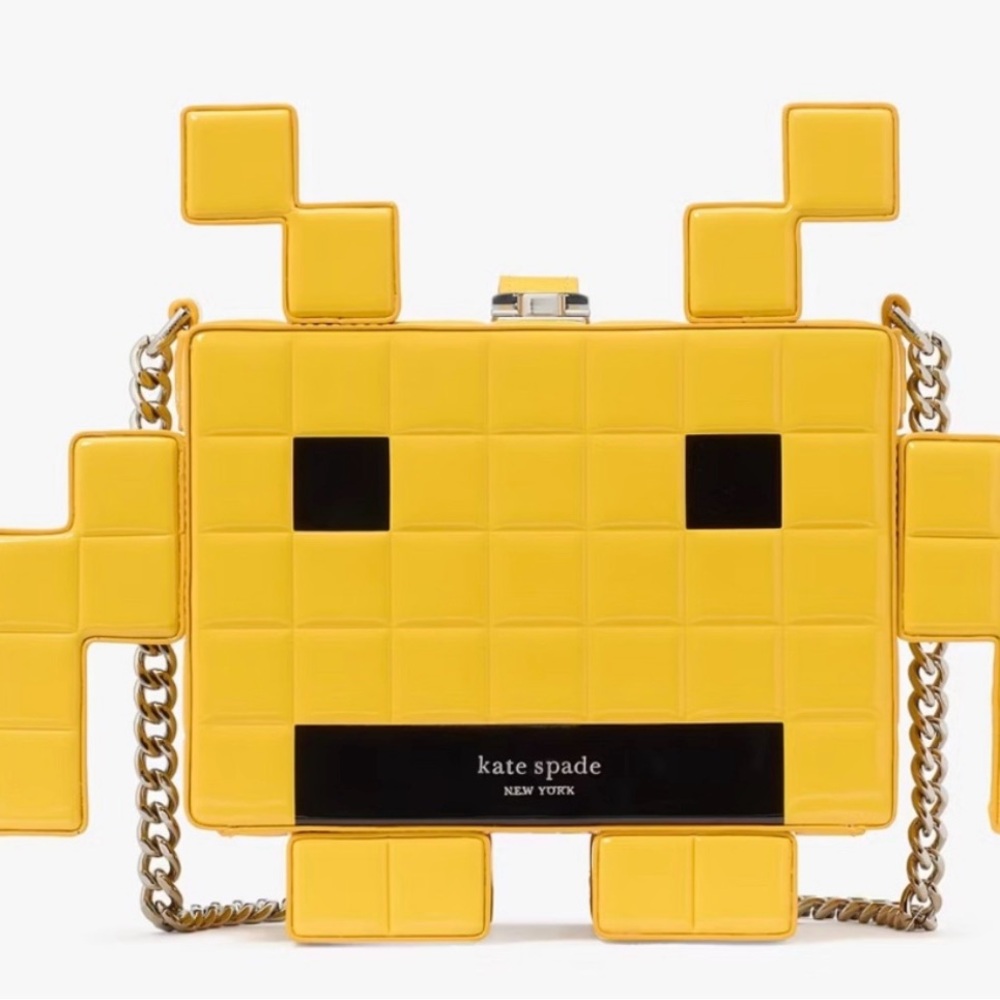 NWT Kate Spade Space Invaders 3D Alien  Crossbody Bag